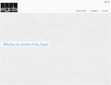 Tablet Screenshot of egos.com.pl