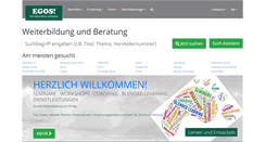 Desktop Screenshot of egos.co.at