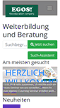 Mobile Screenshot of egos.co.at