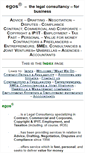 Mobile Screenshot of egos.co.uk